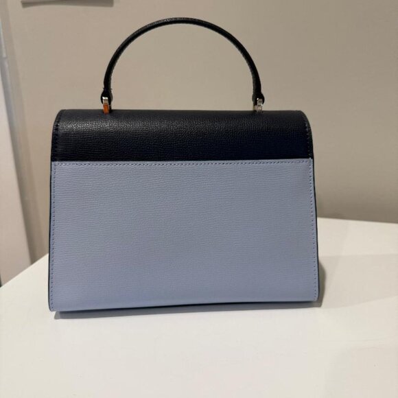 Kate Spade Darcy Top Handle Satchel - Navy and Light Blue - Picture 3 of 7